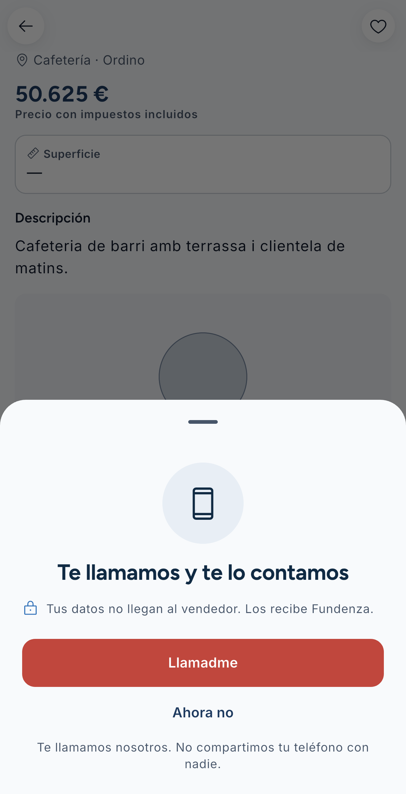 Pedir información a través de Fundenza
